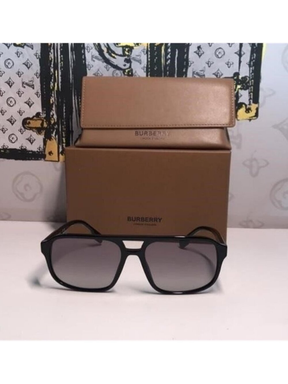 New Authentic Burberry BE4320 3001/11 Sunglasses - Picture 11 of 12